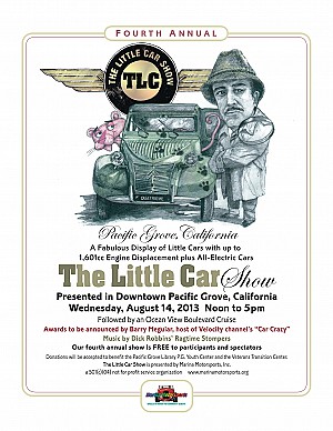 2013 The Little Car Show Poster