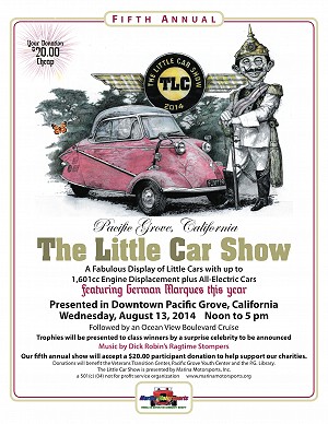 2014 The Little Car Show Poster