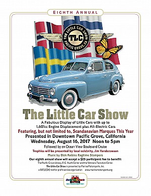 2017 The Little Car Show Poster