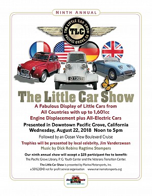 2018 The Little Car Show Poster