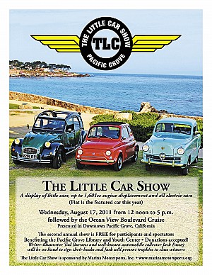 2011 The Little Car Show Poster