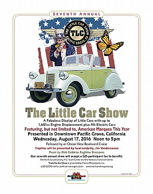 2016 The Little Car Show Poster